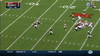 Iowa State Forgot To Return A Kickoff